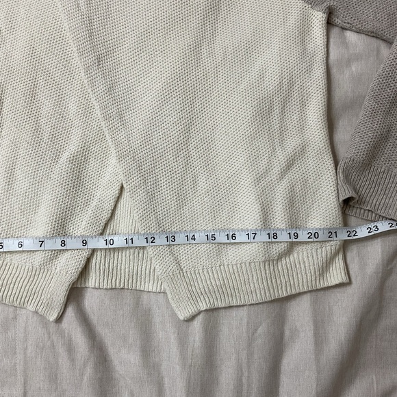 Madewell Province Cross-Back Pullover Sweater in Colorblock - Picture 8 of 8